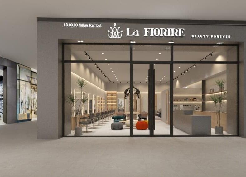 Front view of La FIORIRE Korean Hair Salon PAVILION Bukit Jalil in Kuala Lumpur, MY.
