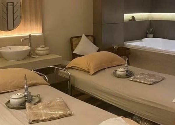 Relaxing spa room with massage beds at Gaya Spa PIK, Banten, Banten, ID, featuring a luxurious ambiance.