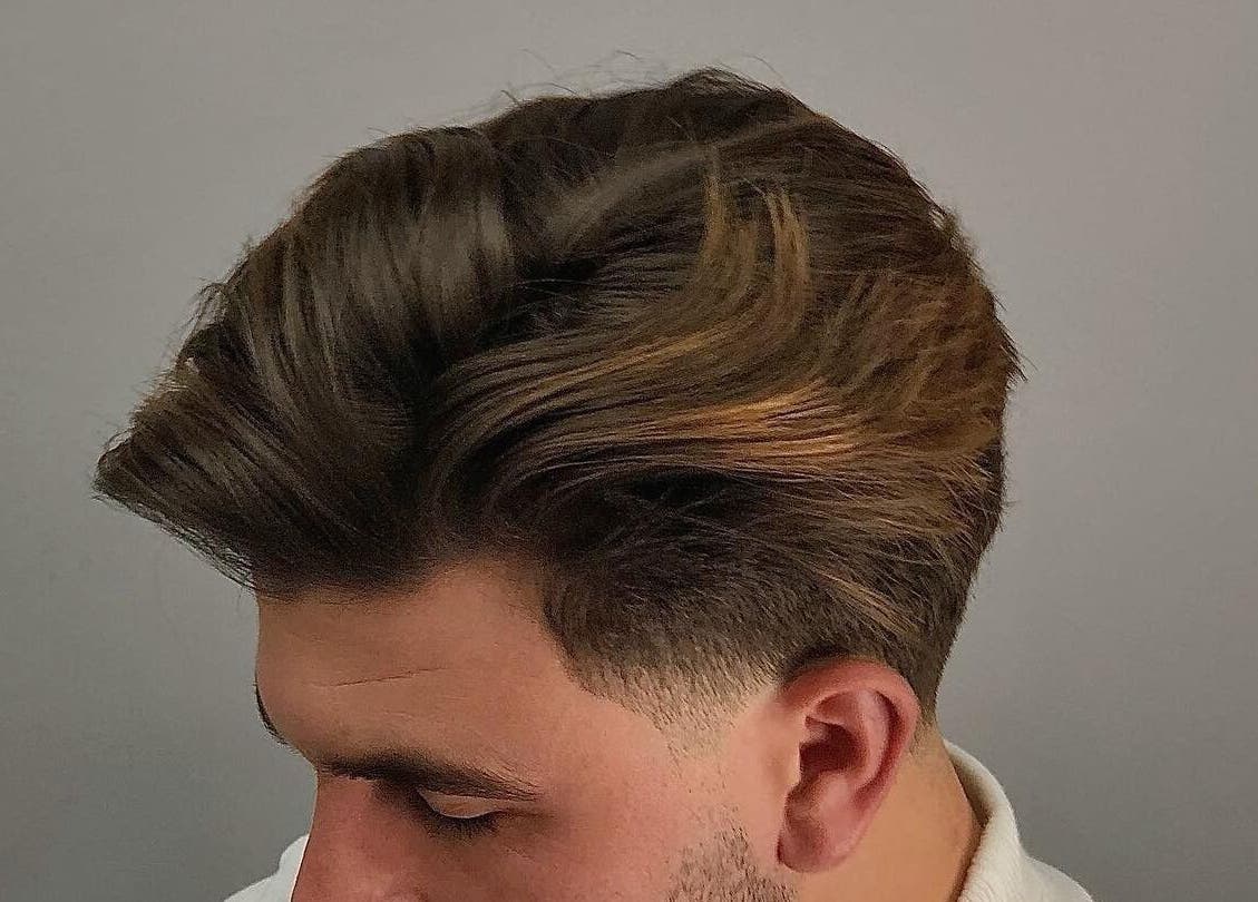 Trendy men's haircut from Soufian Allal, Tetouan, Tangier-tétouan-al Hoceima, MA.