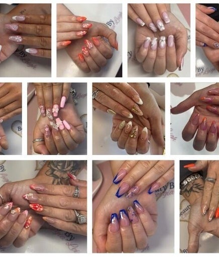 Diverse nail art styles at Beauty by Georgia-Leigh, Minster On Sea, England, GB.