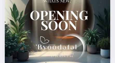 ˈByo͞odəfəl.USA venue in Baldwin, New York, US, opening soon with lush greenery and modern decor.