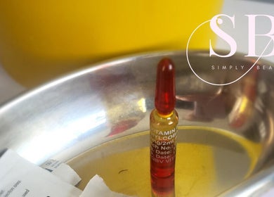 Vitamin serum at Simply Nails and Wellbeing, Crawley, England, GB, enhancing beauty treatments.