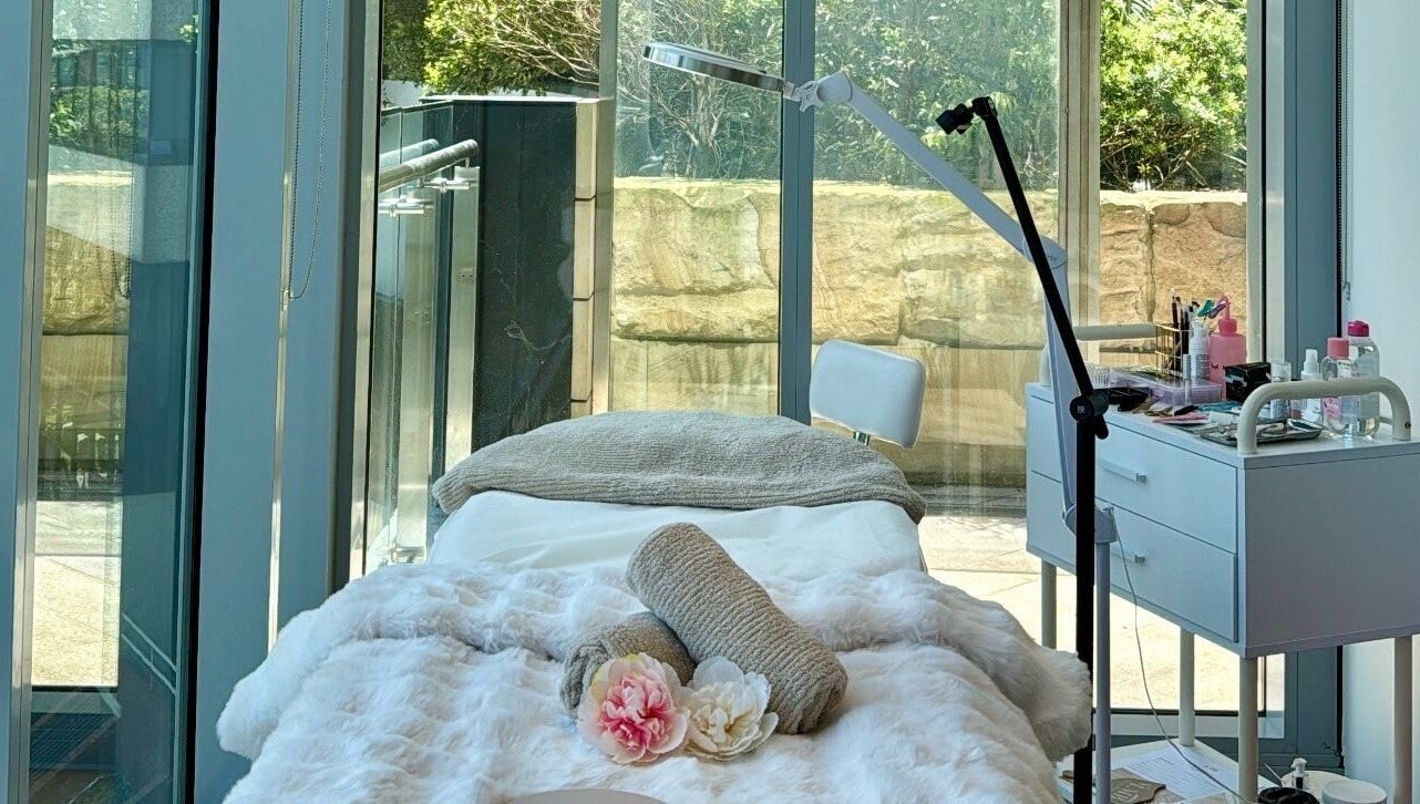 Relaxing treatment room at La Maison de Beauté - St Leonards, St Leonards, New South Wales, AU with natural light.