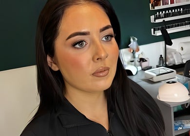 Stunning makeup look at Leigh B Makeup & Brows, Drogheda, County Louth, IE beauty salon.