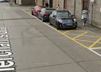 Street view near Leigh B Makeup & Brows Artist, Drogheda, County Louth, IE showing parked cars.