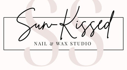 Stylish logo for Sun Kissed Nail & Wax Studio located in Thurso, Scotland, GB showcasing elegant script.