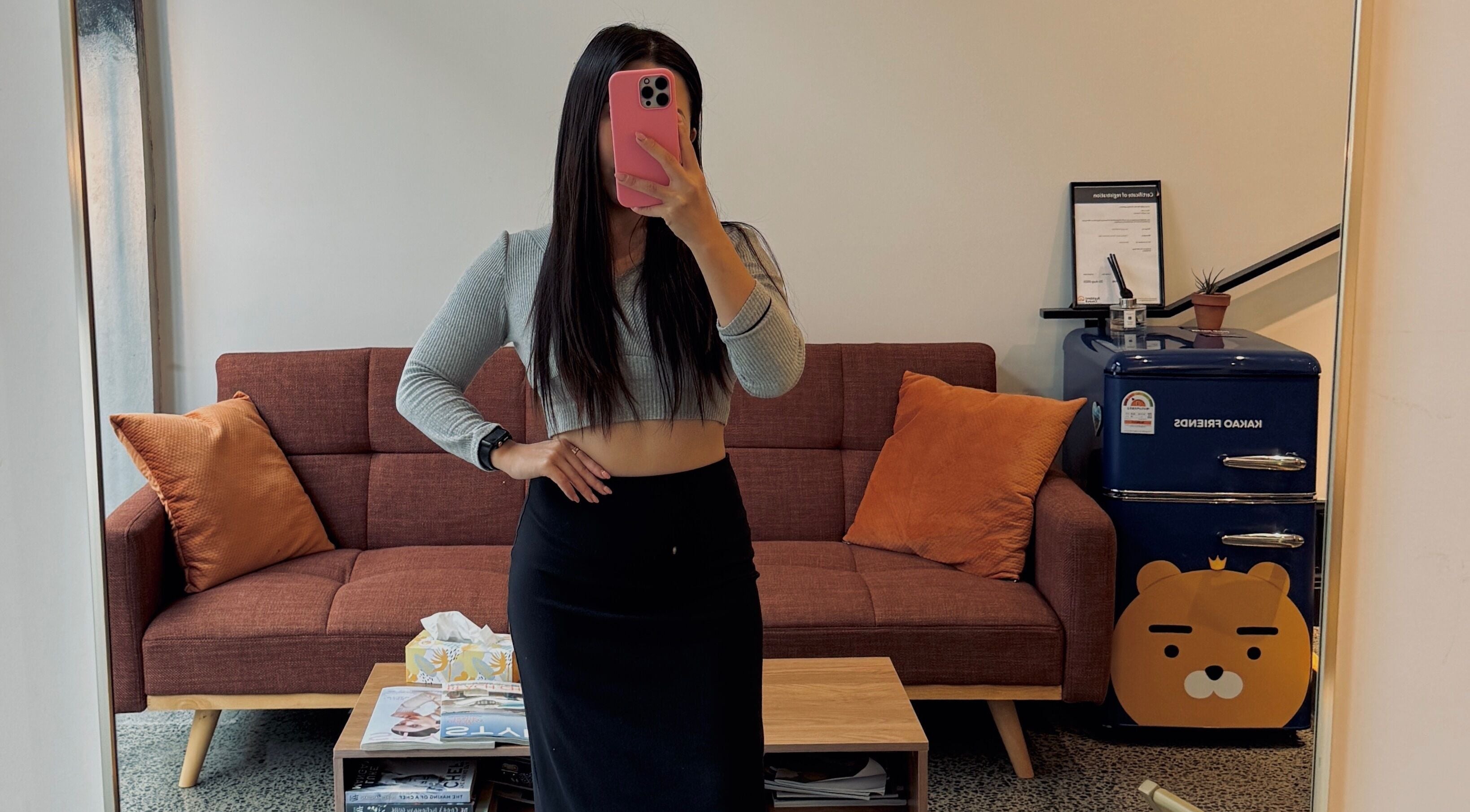 Trendy salon lounge at Hair By Kisha at Hairsalon Faraday, Auckland, NZ with modern decor and cozy seating.