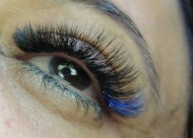 Stunning eyelash extensions at Beauty by Charisse, Pietermaritzburg, Kwazulu-natal, ZA, showcasing craftsmanship.