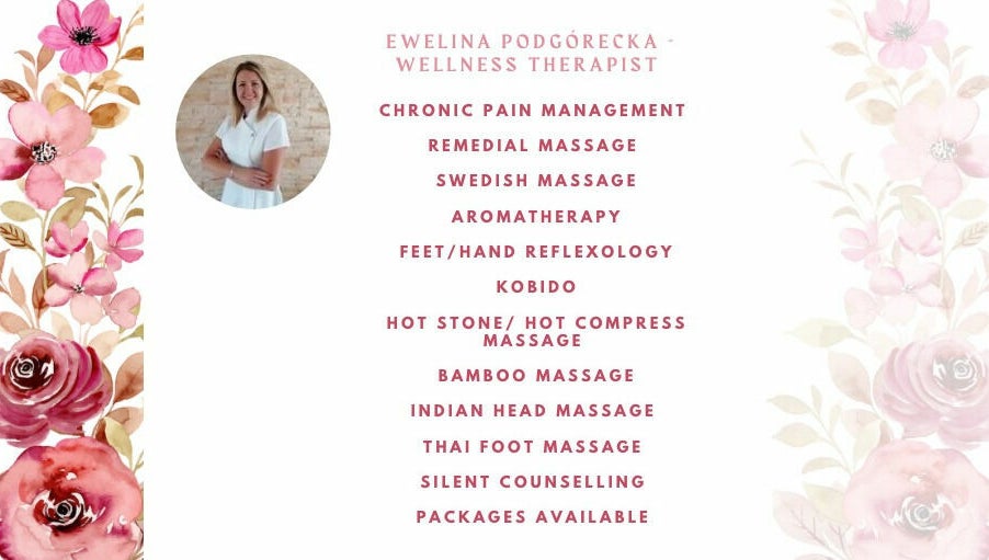 Ewelina Podgórecka - Wellness Therapist image 1