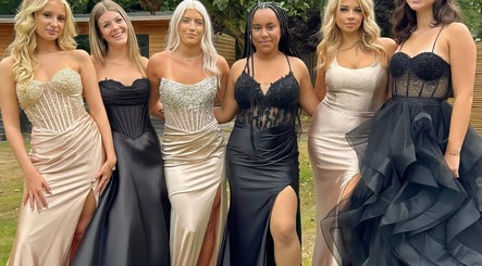 Elegant prom gowns at The Prom Den - Horsforth, Horsforth, England, GB.