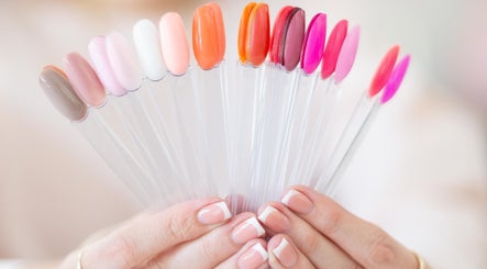 Colorful nail polish samples from Blush Nail Boutique, Pretoria, Gauteng, ZA showing trendy options.