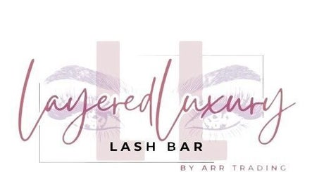Layered Luxury Lash Bar logo with elegant design at Port of Spain, Port of Spain Corporation, TT.