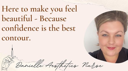 Empowering message with a smiling beauty professional at DMW Aesthetics, Stanford-le-hope, England, GB.