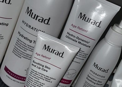 Murad skincare products at Attvara Aesthetics, Great Kingshill, England, GB, enhancing beauty routines.