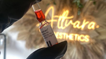 Close-up of a serum vial at Attvara Aesthetics, Great Kingshill, England, GB, showcasing luxurious wellness treatment.