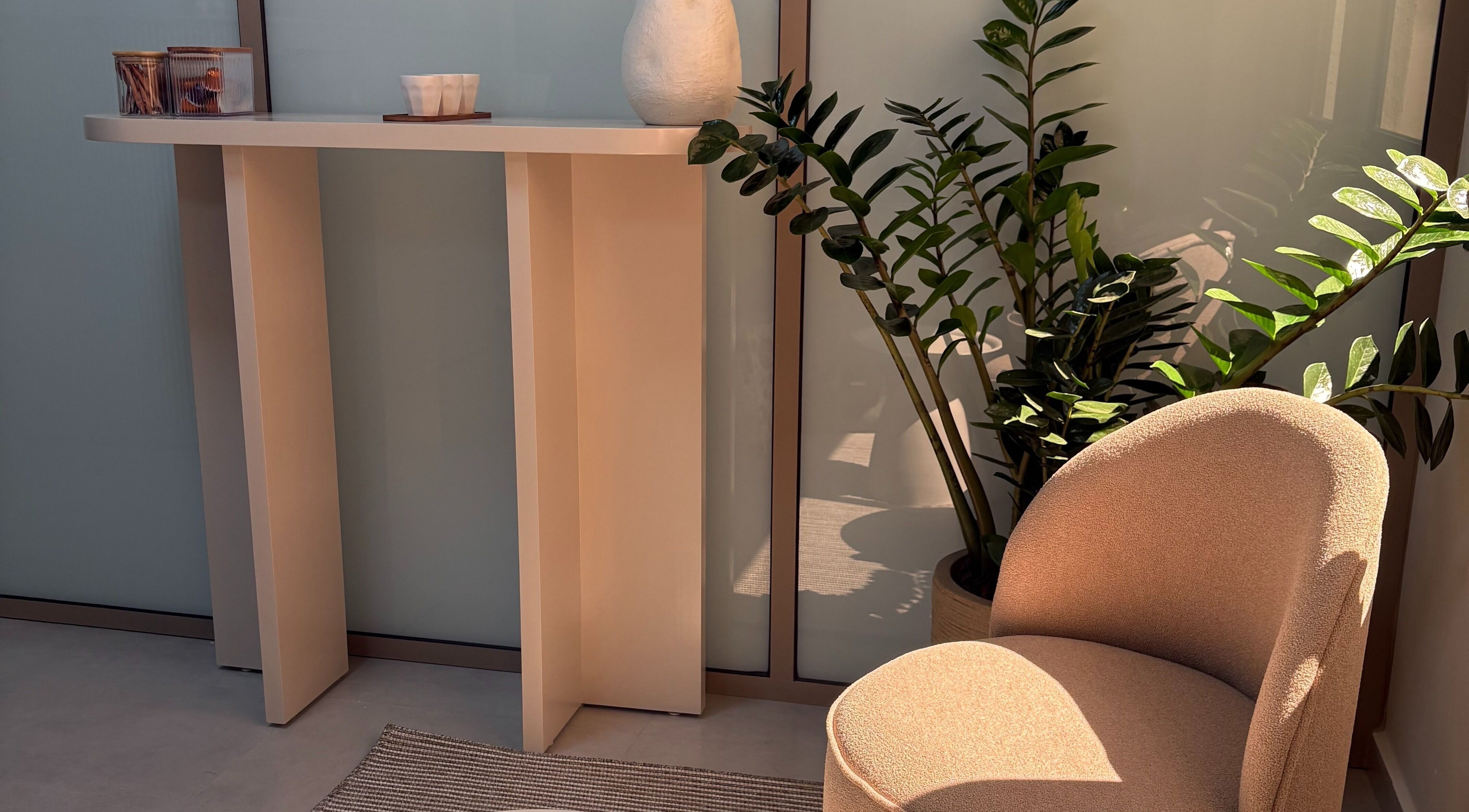 Espace détente élégant chez Jasmine Skin Clinic à El Jadida, Casablanca-settat, MA.