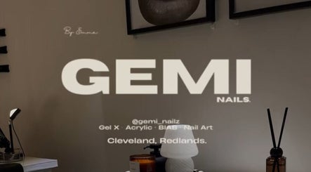 Gemi Nailz salon interior in Cleveland, Queensland, AU featuring stylish decor.
