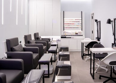 Modern nail salon interior at Beauty Room Salon & Spa | Al Khwaneej, Dubai, Dubai, AE.