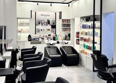 Elegant interior of Beauty Room Salon & Spa | Nad Al Hammar Aswaaq, Dubai, Dubai, AE showcasing premium hair stations.
