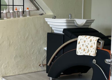 Luxurious hair wash station at 12 Teaspoons, Randburg, Gauteng, ZA, perfect for relaxation during treatments.