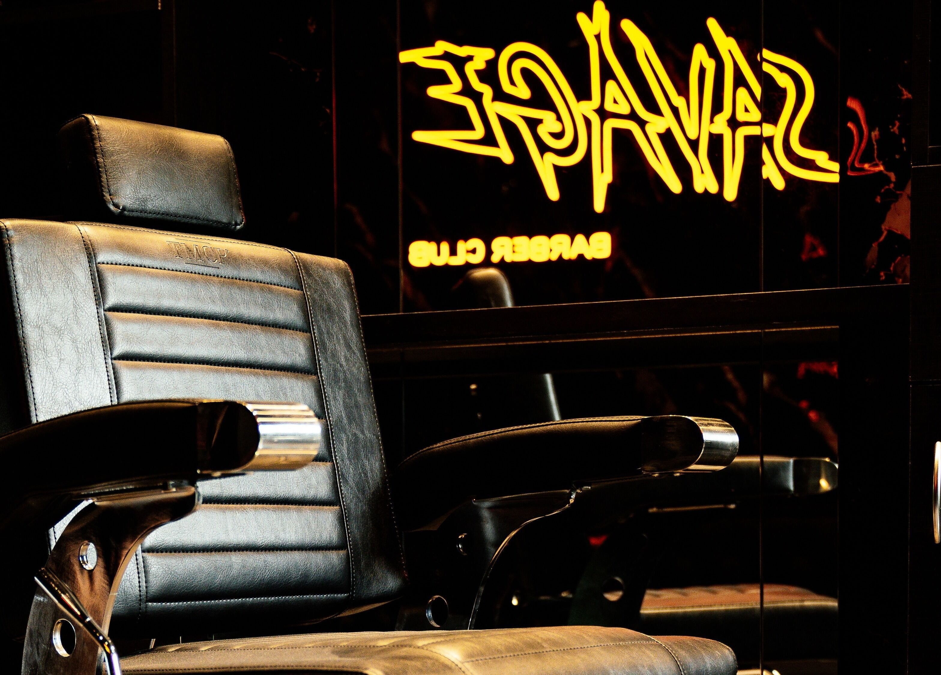 Silla de barbería en Savage Barber Club en Buenos Aires, Ciudad Autónoma De Buenos Aires, AR.