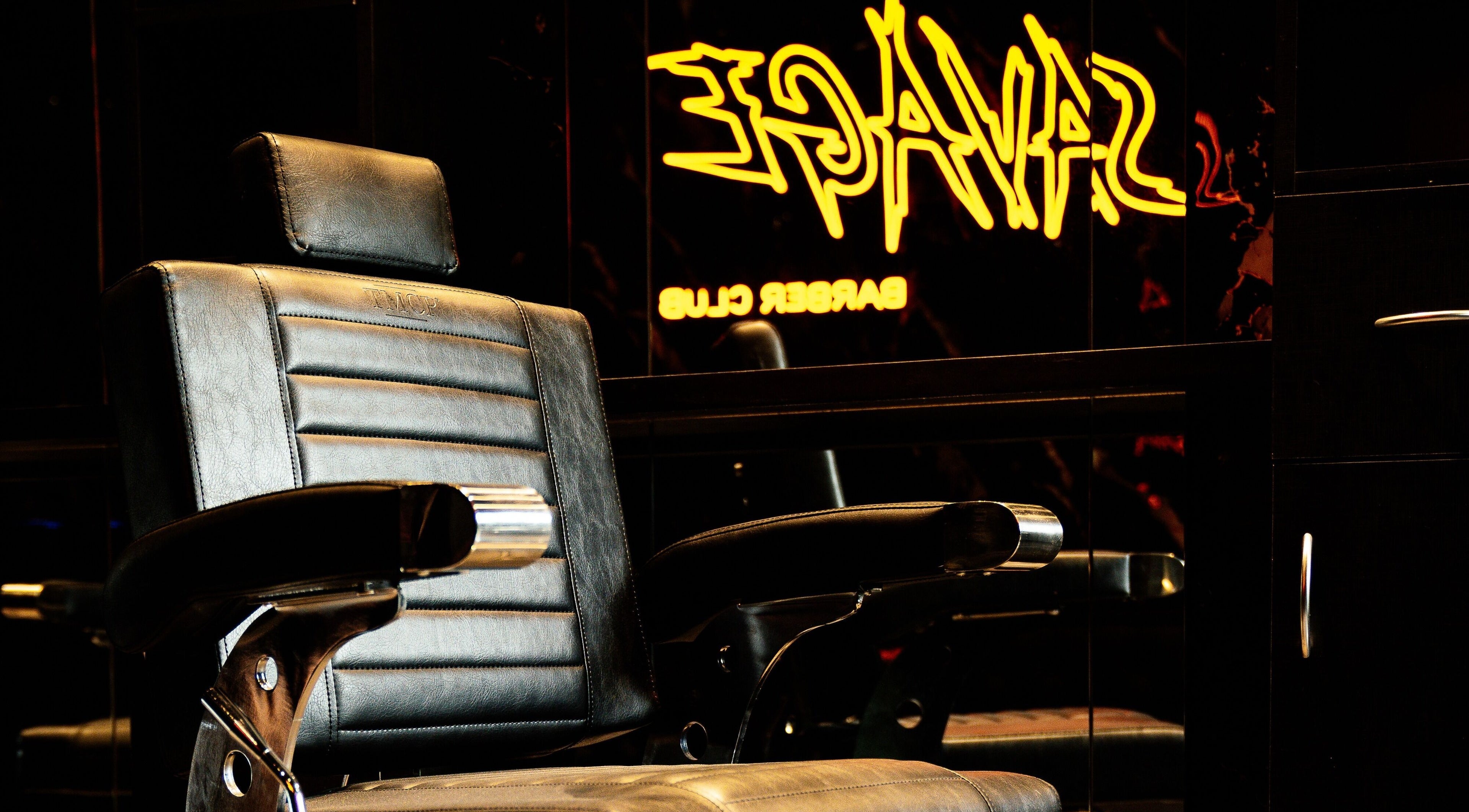 Silla de barbería en Savage Barber Club en Buenos Aires, Ciudad Autónoma De Buenos Aires, AR.