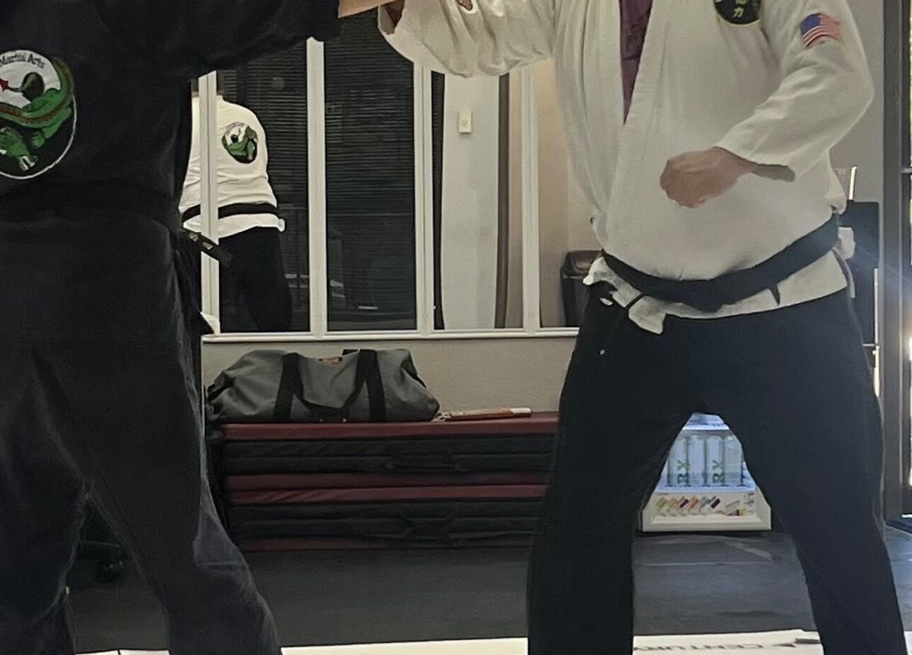 Training session at Warrior’s Edge in Dallas, Texas, US, showcasing martial arts techniques and discipline.