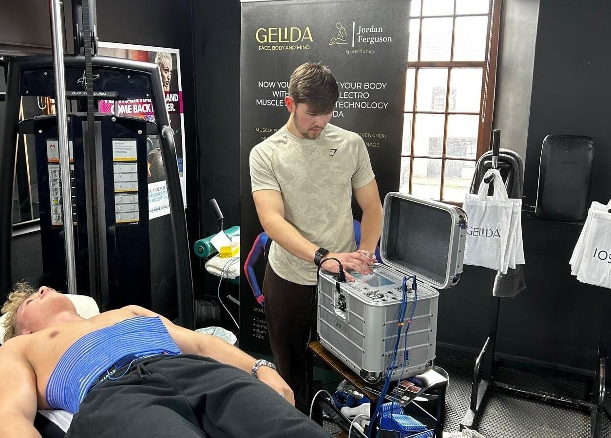 Electro muscle stimulation at Emerj Fit, Retford, England, GB; enhancing wellness with advanced technology.