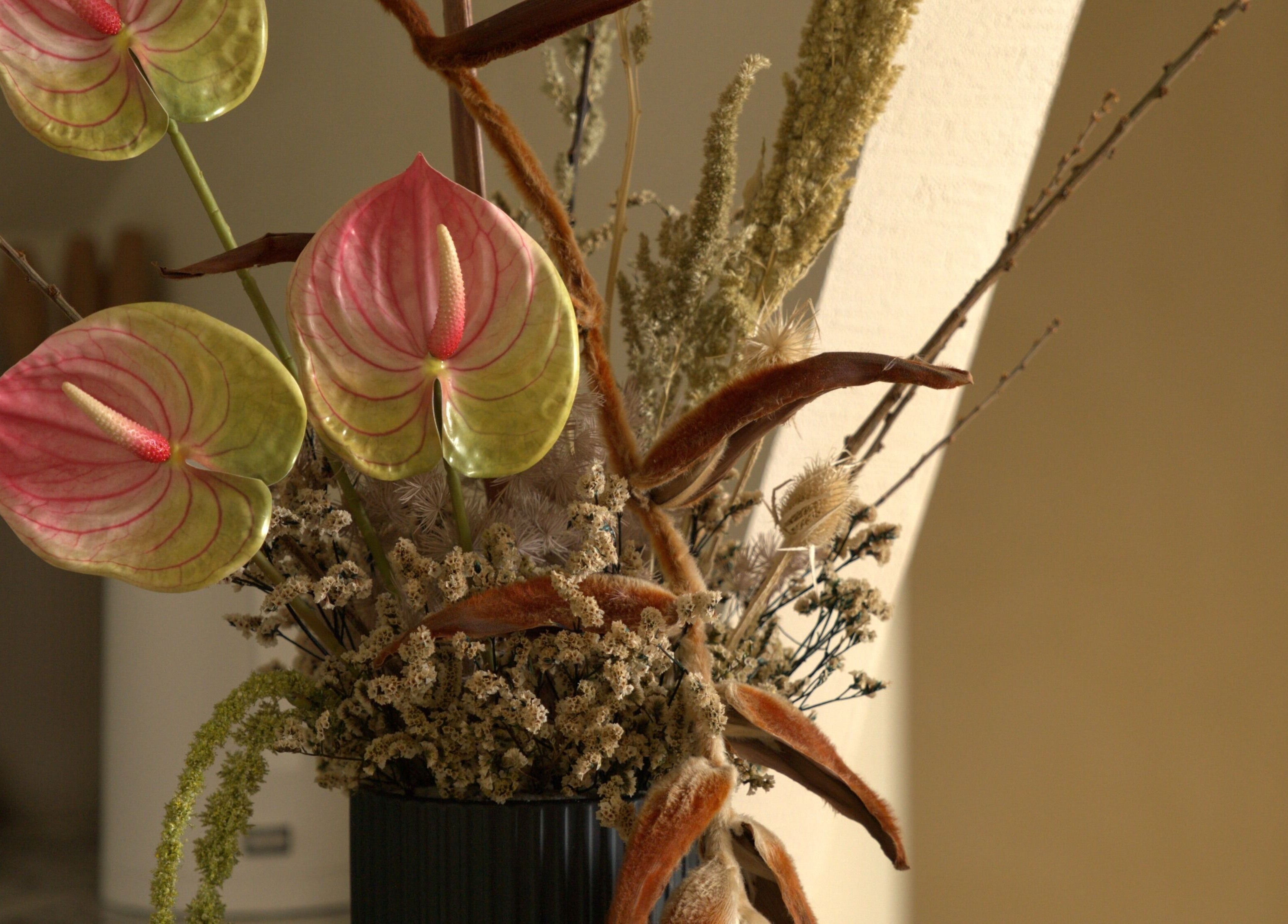 Stunning floral arrangement at Aire MD by Casa Aire Wellness in Dubai, Dubai, AE, enhances serene ambiance.