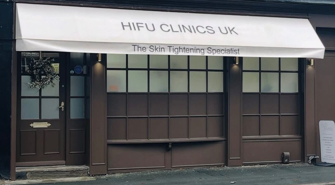 Hifu Clinics UK Harrogate, a beautiful facade in Harrogate, England, GB, showcasing modern skin care services.
