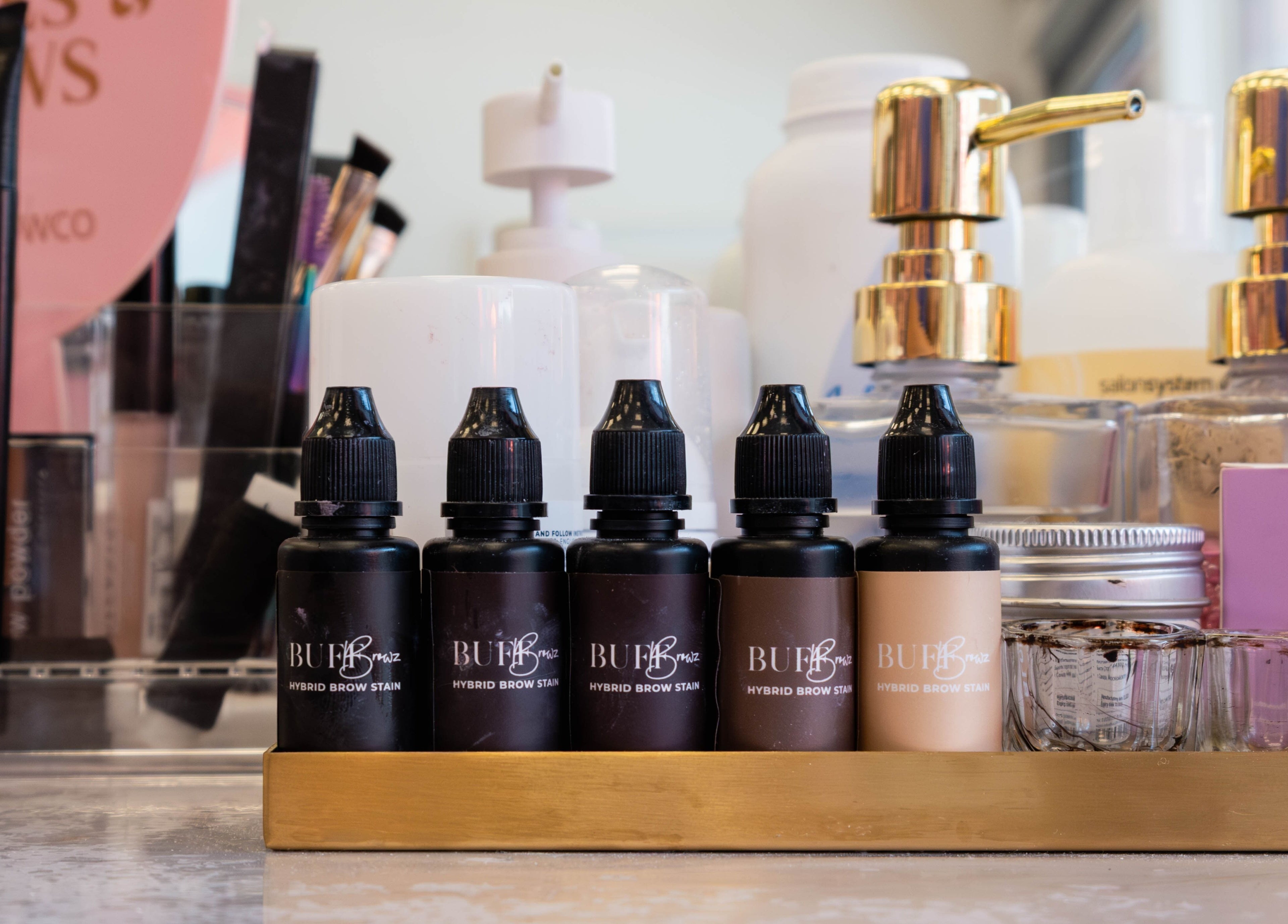 Brow products and brushes at HR Glow Co, London, England, GB. Enhance your beauty with our premium selection.