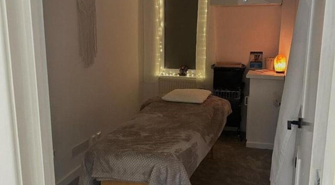 Relaxing therapy room at Mind Body Wellness (Graceful Aura Wellness Clinic), Liverpool, England, GB.