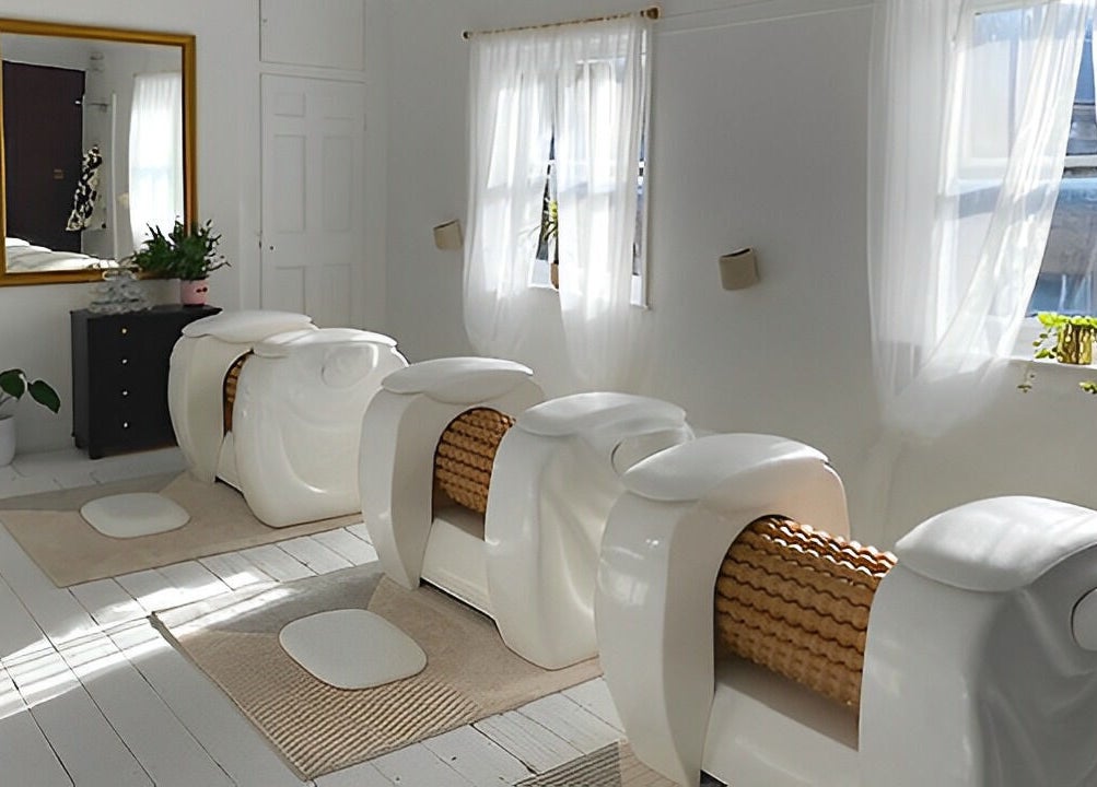Elegant wellness machines at Bodyroll Studio Newcastle Ltd, Newcastle upon Tyne, England, GB.