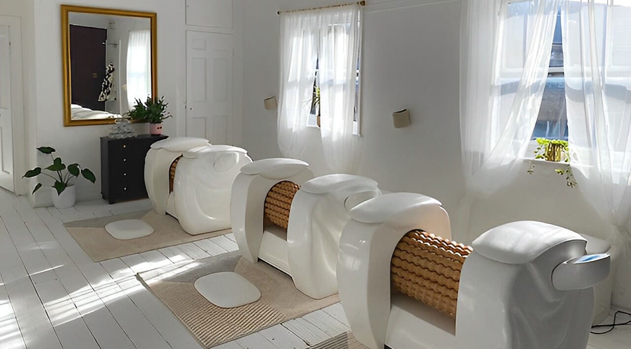 Elegant wellness machines at Bodyroll Studio Newcastle Ltd, Newcastle upon Tyne, England, GB.