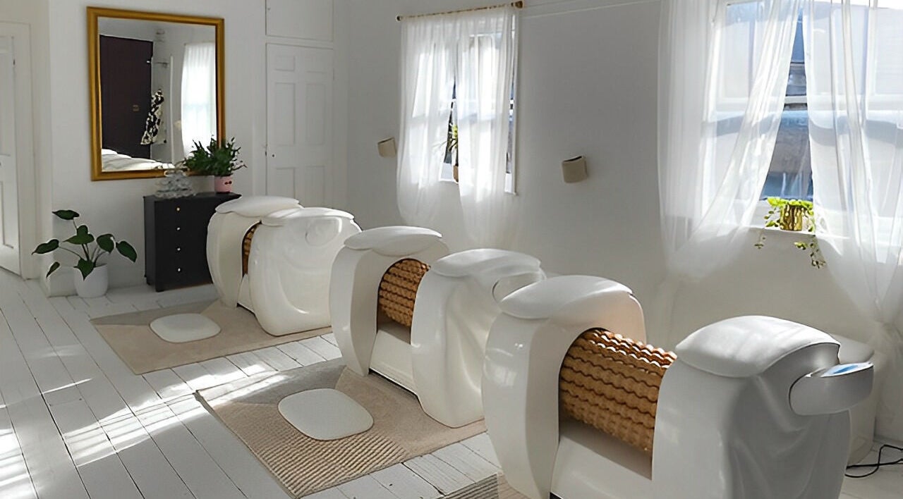 Elegant wellness machines at Bodyroll Studio Newcastle Ltd, Newcastle upon Tyne, England, GB.