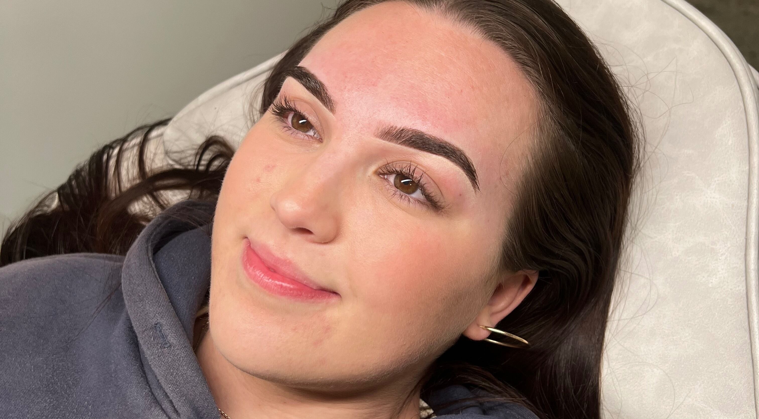 Beautifully shaped eyebrows at Browed by Sian, Melbourne, Victoria, AU.