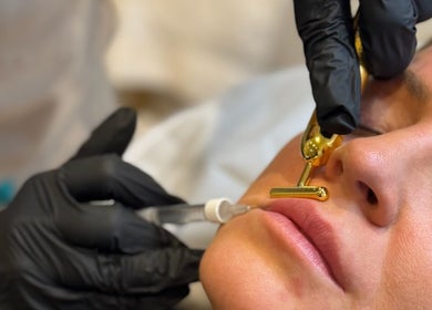 Facial treatment at Shaped Co., Westhoughton, England, GB enhancing natural beauty with precision care.