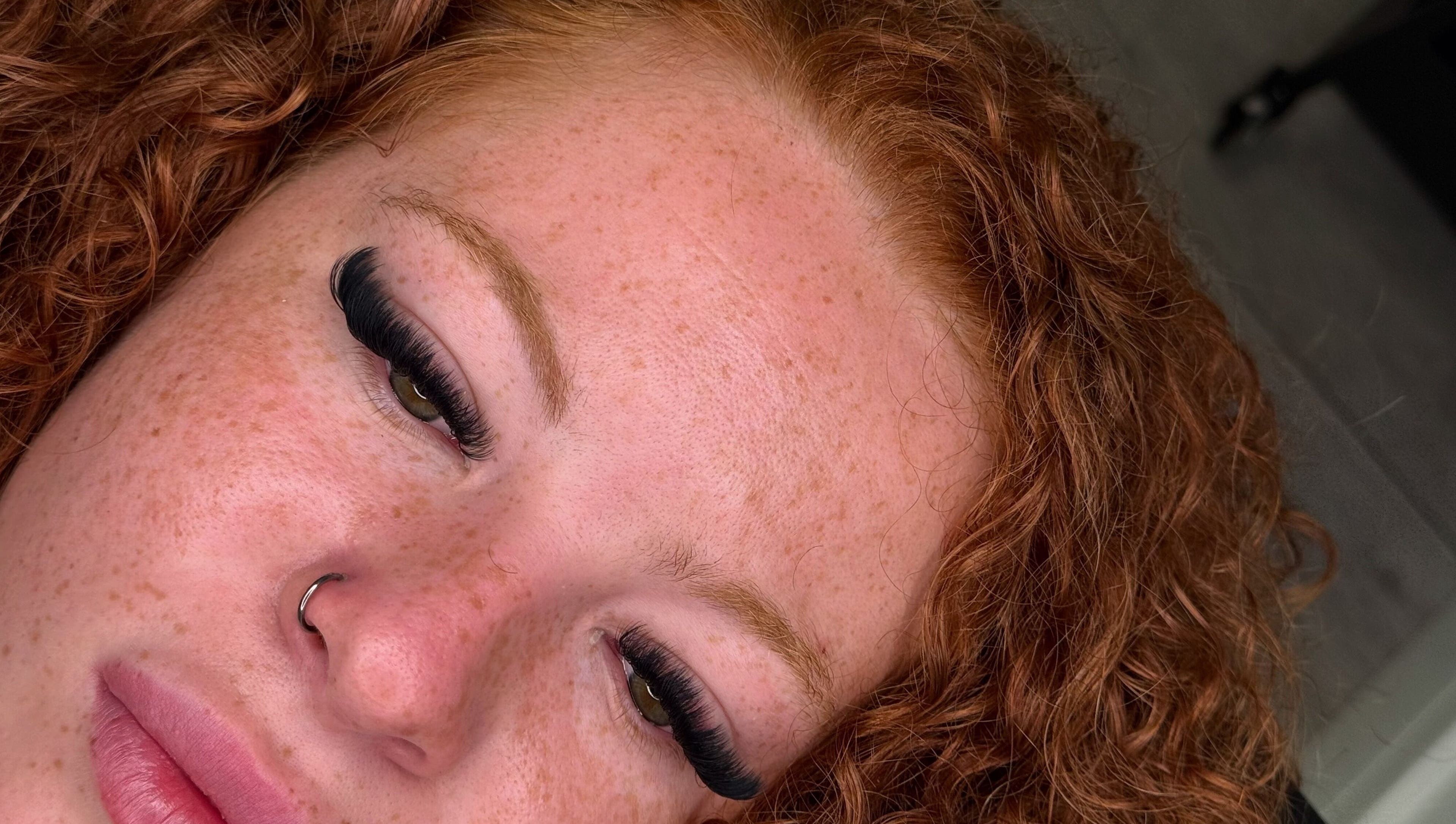 Close-up of enhanced eyelashes by By Chaks, Wellingborough, England, GB, showcasing expert beauty care.