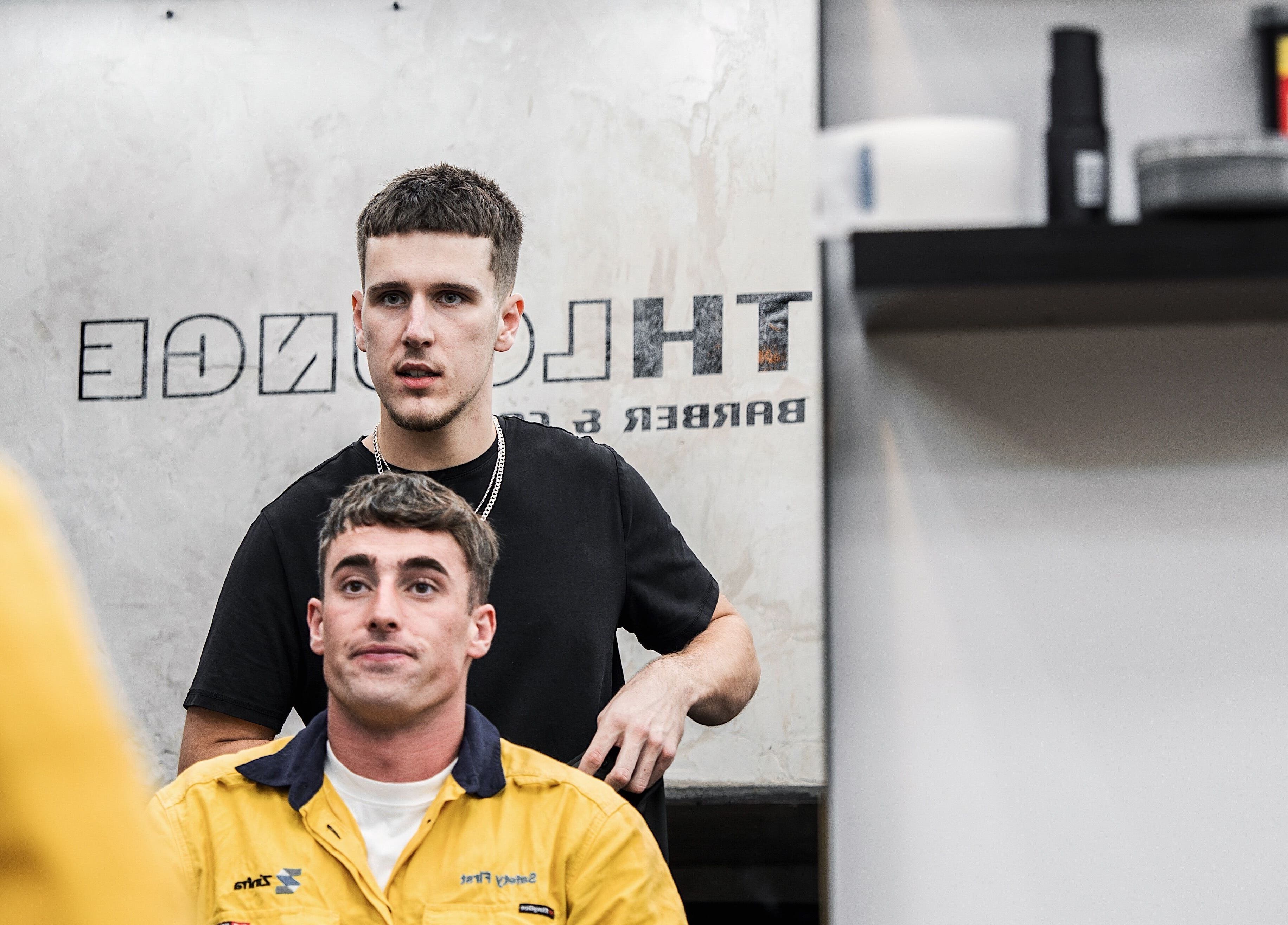 Haircut session at Zenith Lounge Barber & Cafe Kelvin Grove, Kelvin Grove, Queensland, AU.