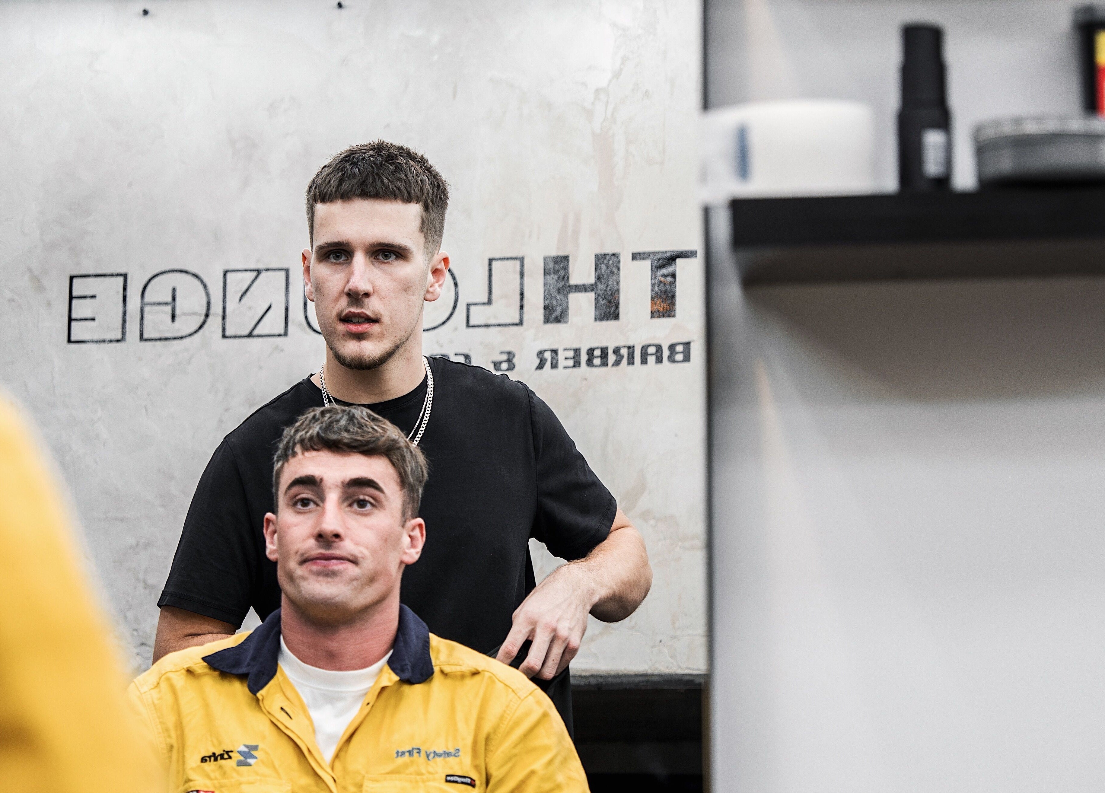 Haircut session at Zenith Lounge Barber & Cafe Kelvin Grove, Kelvin Grove, Queensland, AU.