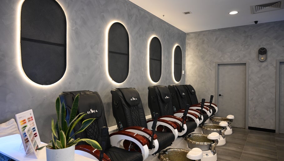 Luxurious spa chairs at NATURAL NAILS AND BEAUTY FRANKSTON in Melbourne, Victoria, AU offer comfort and style.