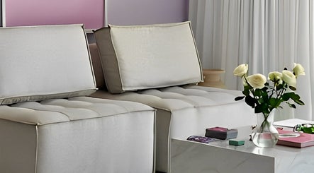 Cozy seating and elegant decor at NAILSUNSHINE, Bali, Bali, ID, offering a relaxing wellness experience.
