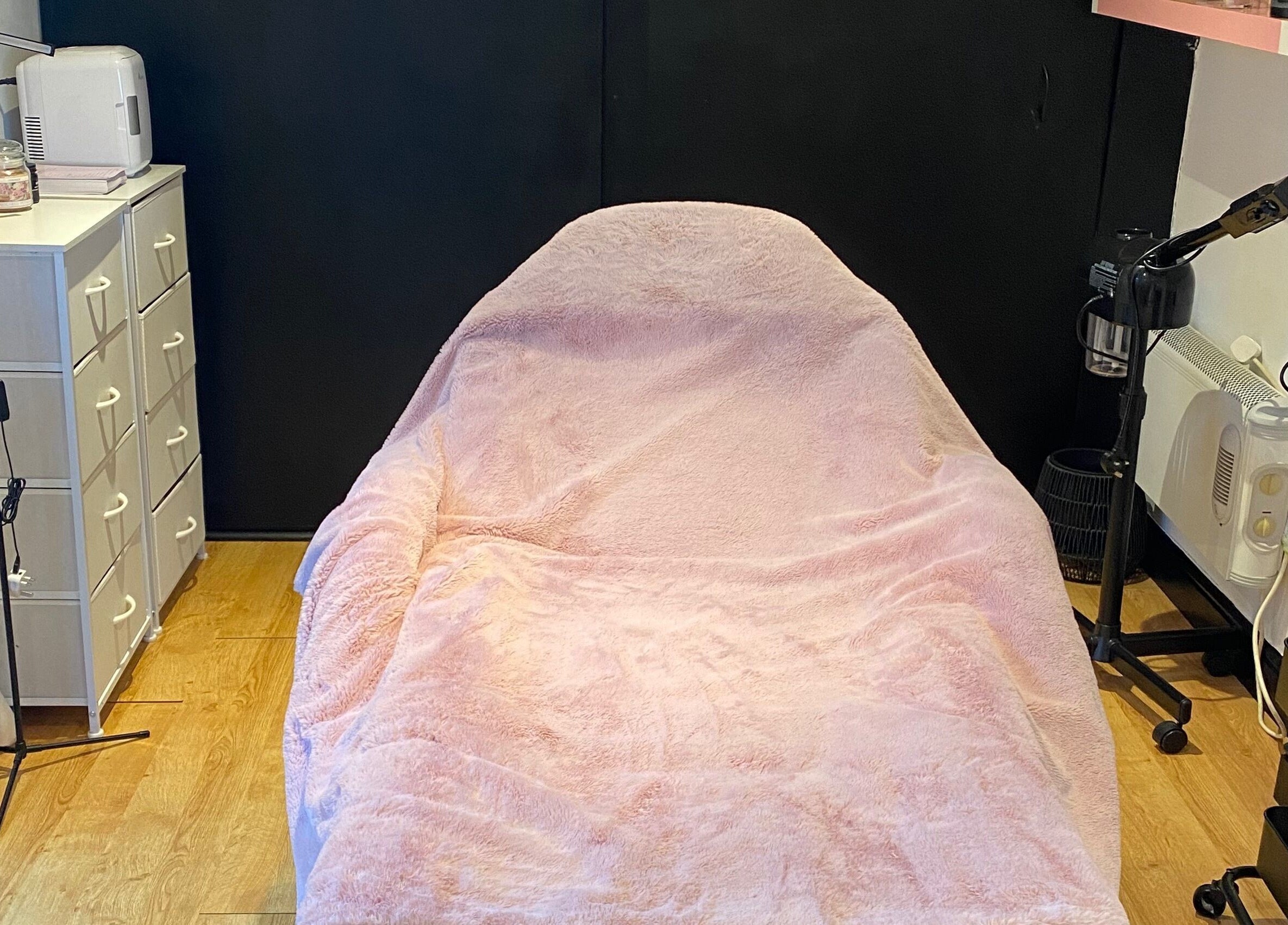 Comfortable beauty treatment chair at Enhanced.By CB, Worcester, England, GB. Ideal for relaxation.