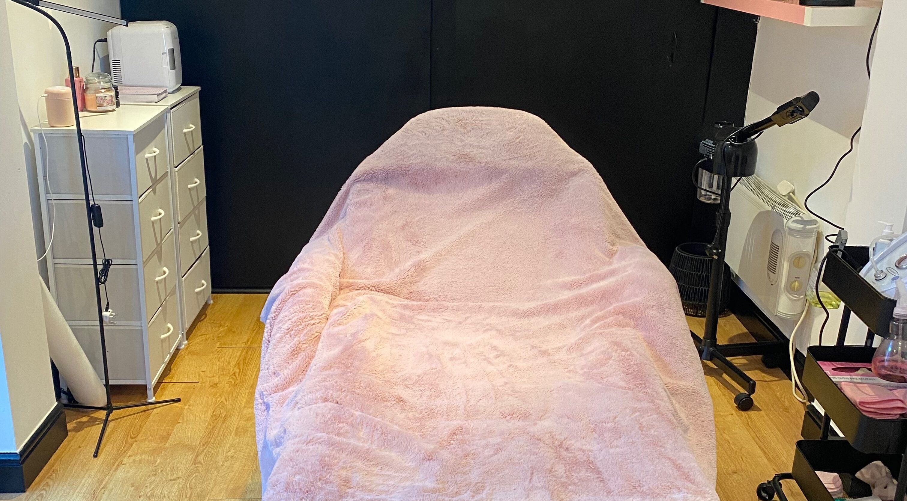 Comfortable beauty treatment chair at Enhanced.By CB, Worcester, England, GB. Ideal for relaxation.