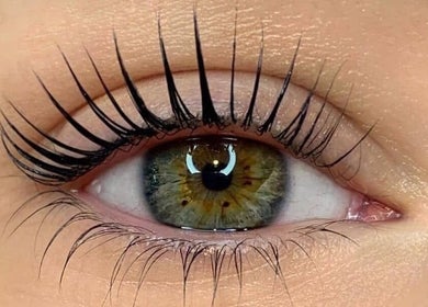 Dettaglio di un occhio con ciglia estese presso SILVERÉ BEAUTY CLINIC *Estetica Medicale* Estetica Avanzata, Lugano, Ticino, CH.