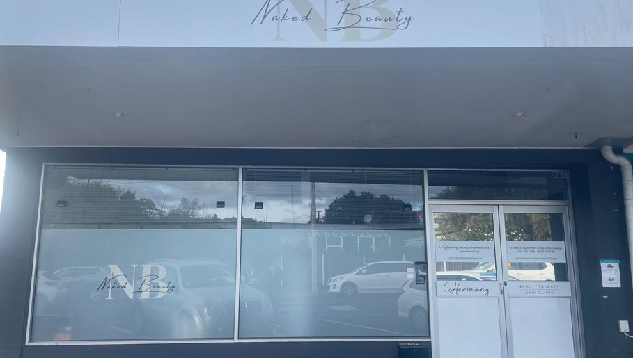 Front view of Bloom Beauty Room, Rotorua, Bay Of Plenty Region, NZ, showcasing modern storefront design.