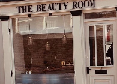 Front entrance of Lyndsey Dunning Hair at The Beauty Room in Malton, England, GB, showcasing its elegant storefront.