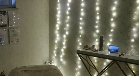 Cozy interior at Therapy by Hayley (West Walton), West Walton, England, GB, with soft lighting and relaxing decor.