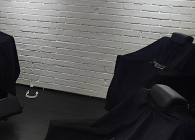 Stylish barber chairs at Menspire Kuala Lumpur in KUALA LUMPUR, WILAYAH PERSEKUTUAN KUALA LUMPUR, MY.