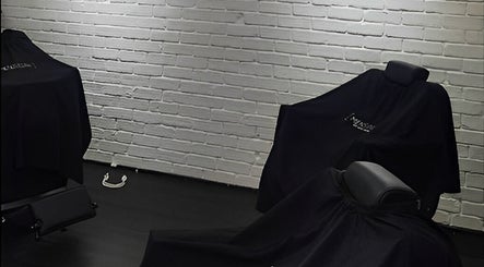 Stylish barber chairs at Menspire Kuala Lumpur in KUALA LUMPUR, WILAYAH PERSEKUTUAN KUALA LUMPUR, MY.